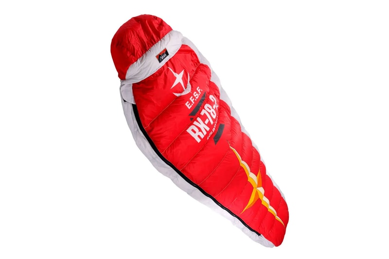 STRICT-G x NANGA Are Releasing the 'Mobile Suit Gundam' Sleeping Bag and Apparel Collection