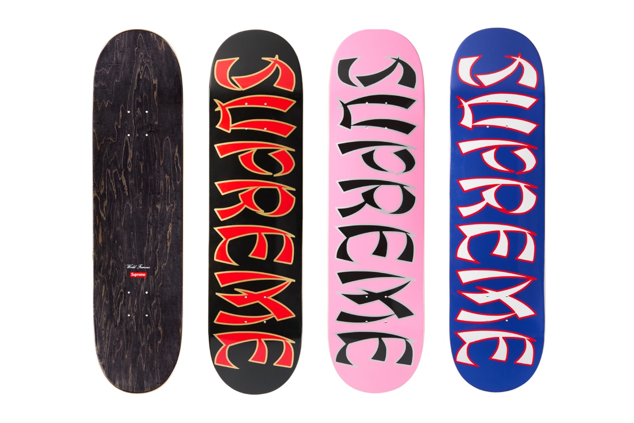 Supreme Fall/Winter 2026 Collection Lookbook Full Lineup Release Info