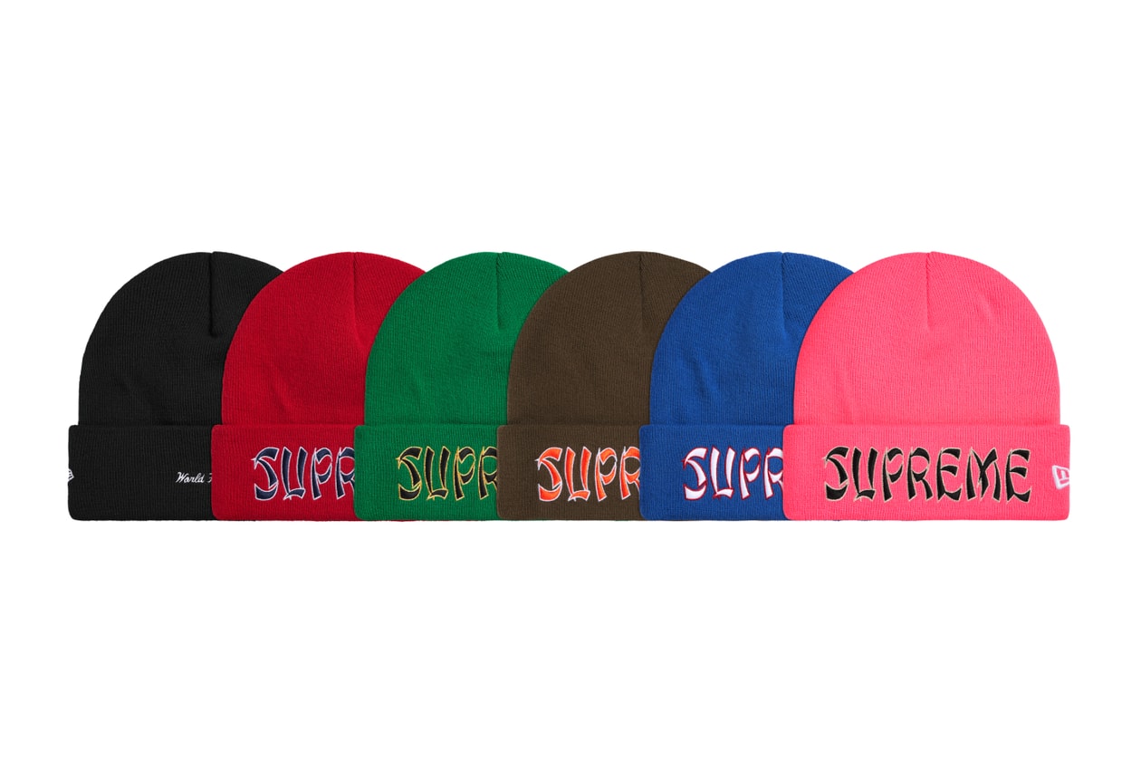 Supreme Fall/Winter 2026 Collection Lookbook Full Lineup Release Info