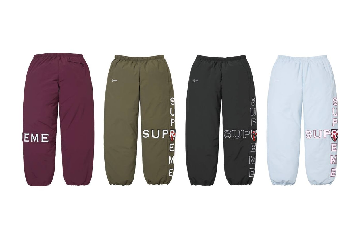 Supreme Fall/Winter 2026 Collection Lookbook Full Lineup Release Info