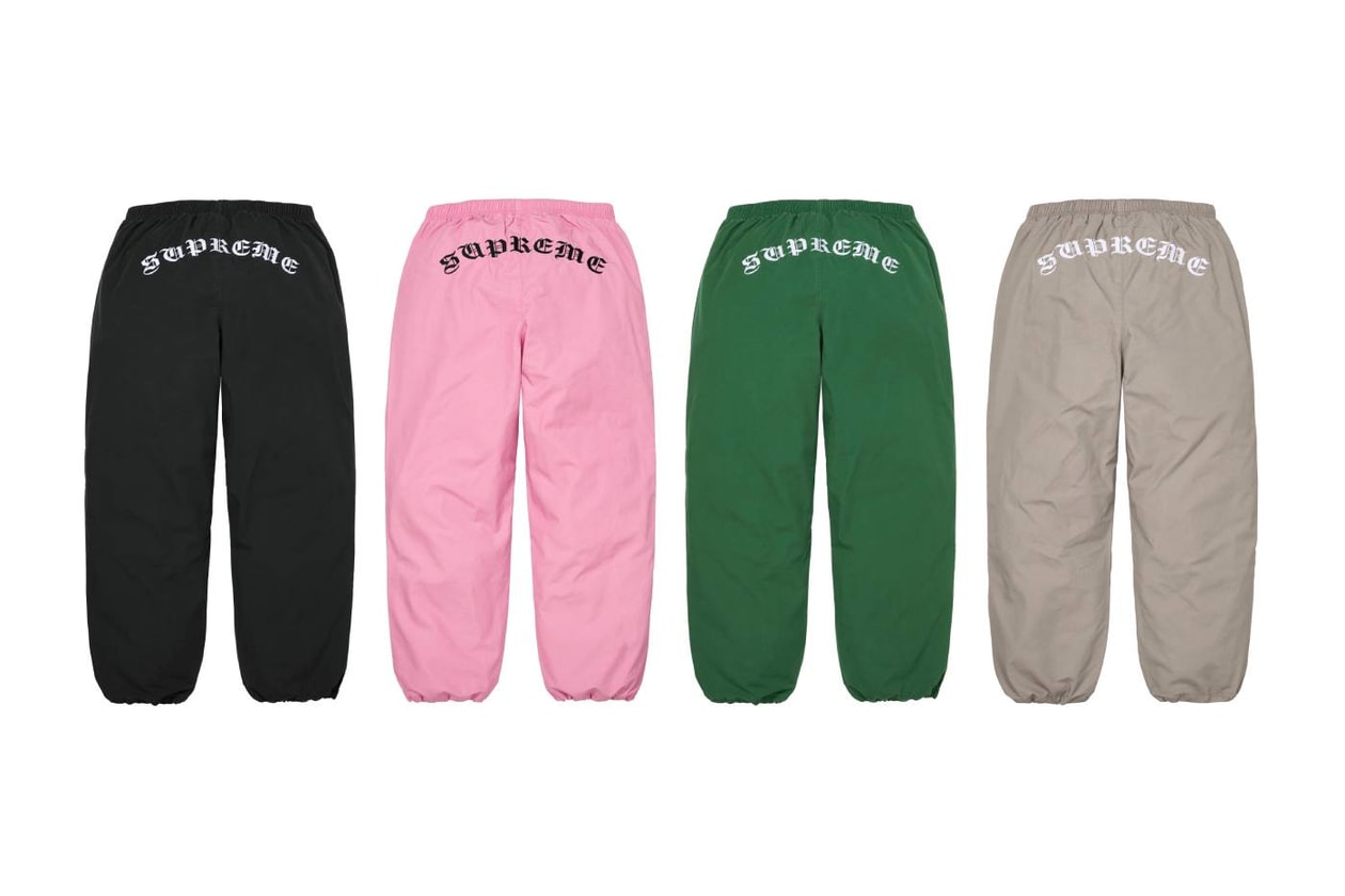 Supreme Fall/Winter 2026 Collection Lookbook Full Lineup Release Info