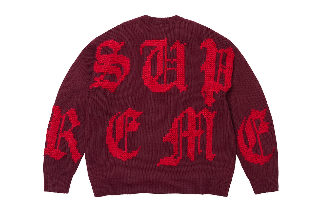 Supreme Fall/Winter 2026 Collection Lookbook Full Lineup Release Info