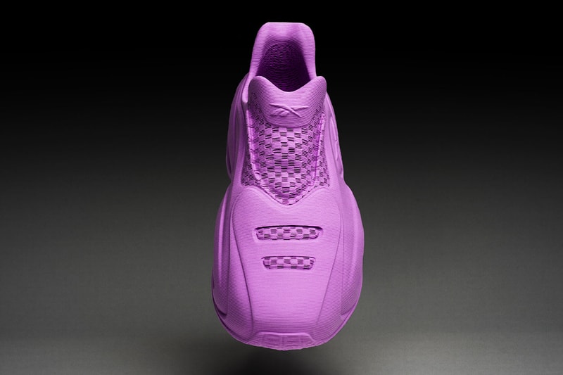 Reebok and Zellerfeld Unveil the 3D-Printed Question 96/26 collaboration lilac stone dual