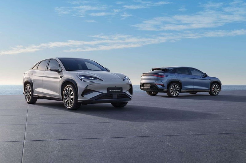 BYD Denza Z9 GT and Bao 5 concept design sketches at the Milan studio Wolfgang Egger 
