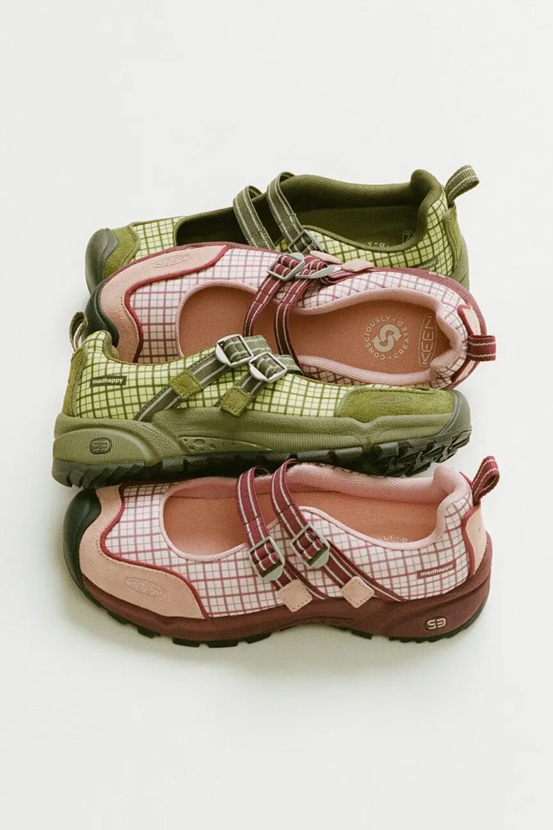 Madhappy KEEN Malibu Mary Jane Release Info Rose Plaid UAP1313949 Grass Plaid Release Info