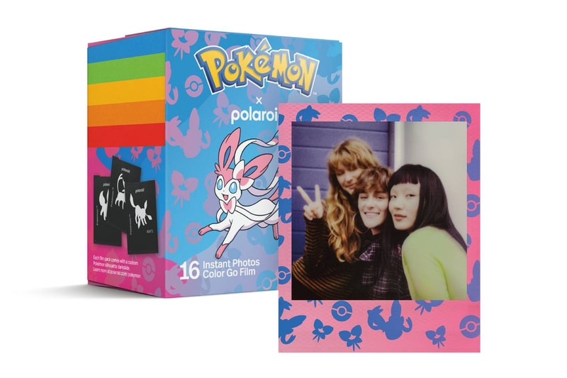 Polaroid Pokémon Collaboration Collection Release Info Pikachu Sylveon Poké Ball Polaroid Go Camera Generation 3 Color i-Type Film Go Color Film Accessories