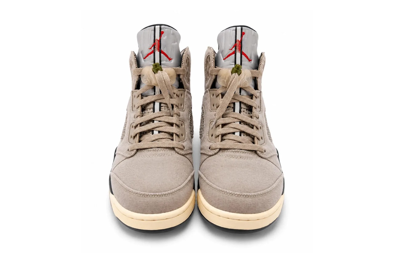 UNDEFEATED x Air Jordan 5 "Moon Fossil" Release Date