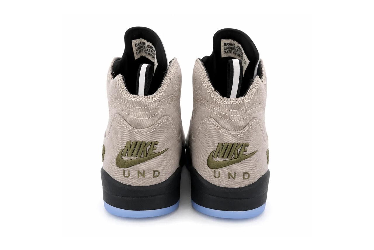 UNDEFEATED x Air Jordan 5 "Moon Fossil" Release Date