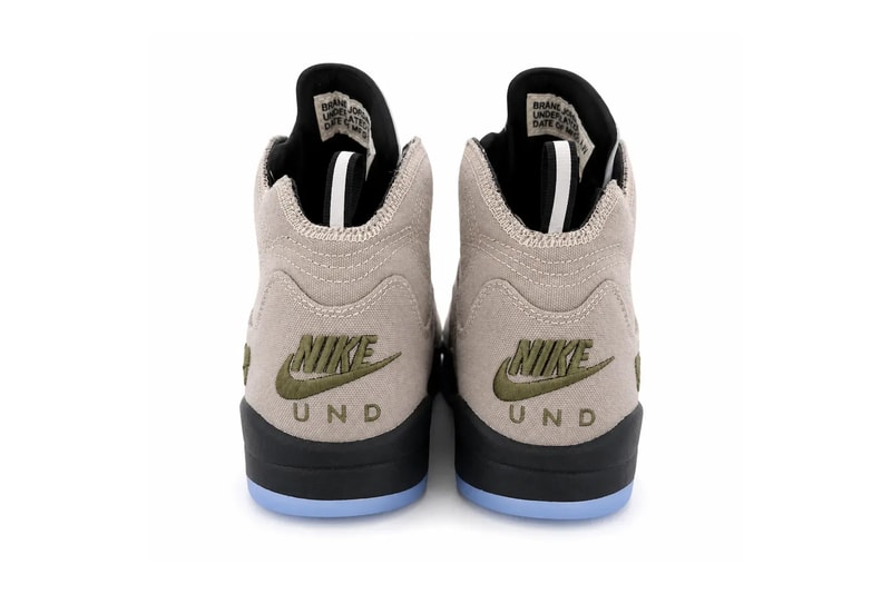UNDEFEATED x Air Jordan 5 "Moon Fossil" Release Date