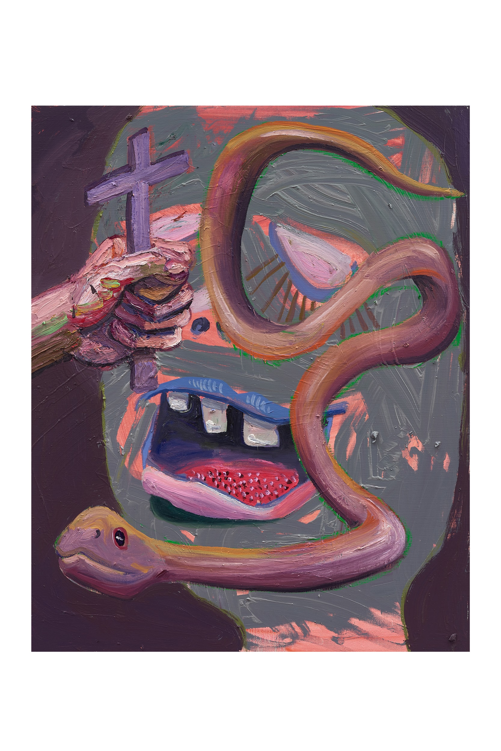 ben quilty albertz benda devil god gallery exhibition artworks contemporary art