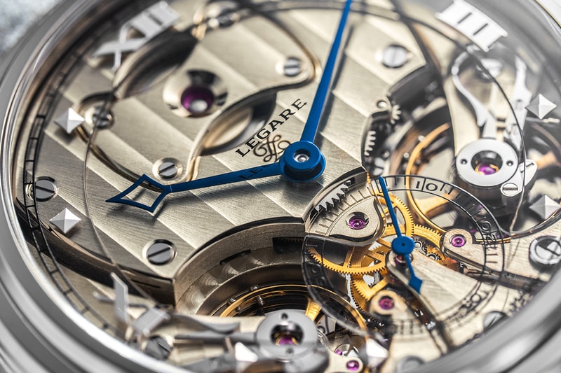 LEGARE Chapter I LC1-AGP01-A Inverted Ti5 – Elegant LC1-AGP01-B Inverted Ti5 – Darth Wei Koh Guillaume Tetu Albert-Gustave Piguet 1932 double-balance pocket watch inspiration