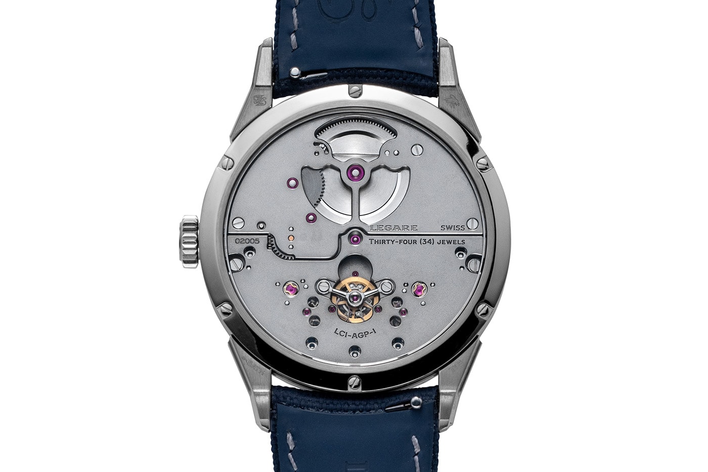 LEGARE Chapter I LC1-AGP01-A Inverted Ti5 – Elegant LC1-AGP01-B Inverted Ti5 – Darth Wei Koh Guillaume Tetu Albert-Gustave Piguet 1932 double-balance pocket watch inspiration