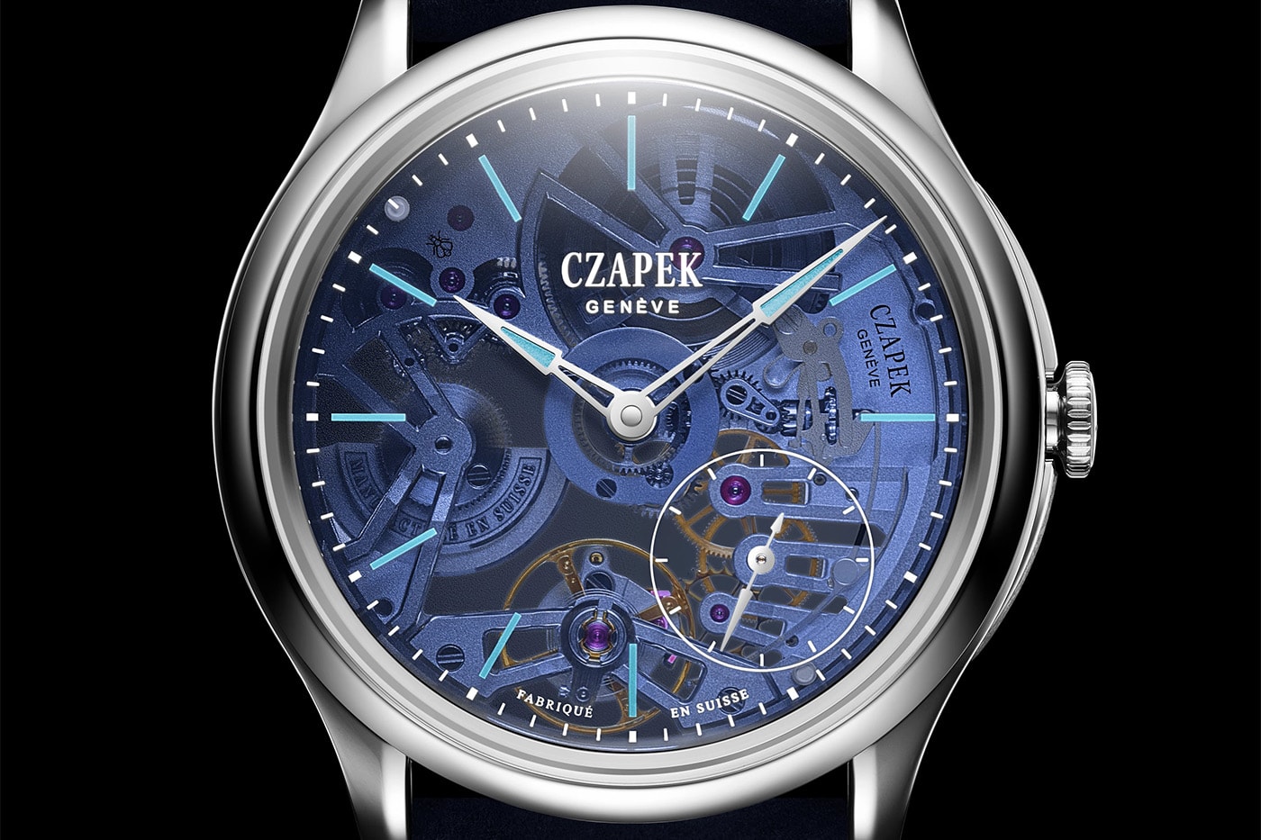 Czapek The Promenade Transparencies Aqua Blue Release Info