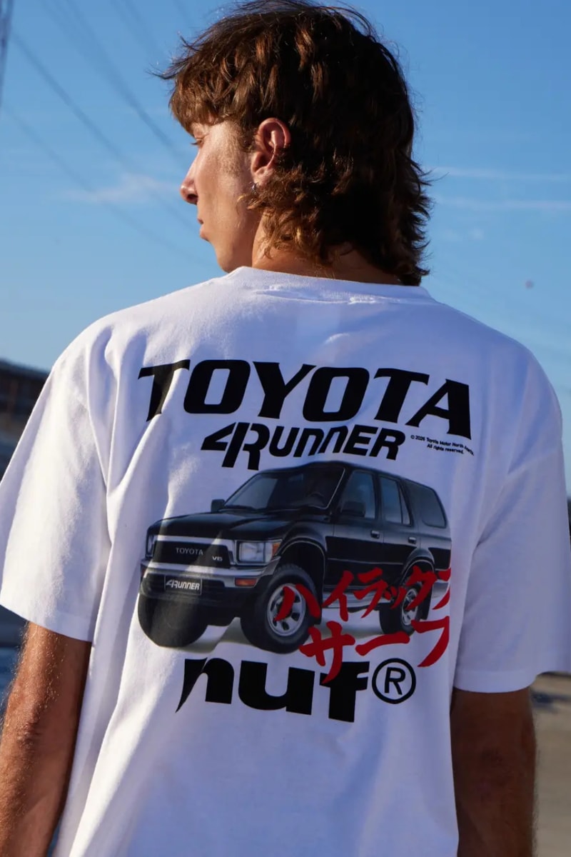 HUF Toyota Racing Development Collaboration Collection Release Info
