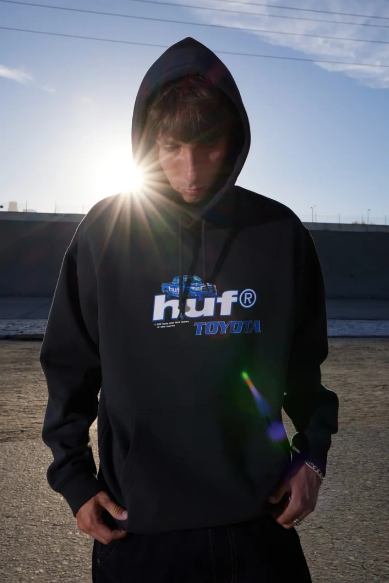 HUF Toyota Racing Development Collaboration Collection Release Info