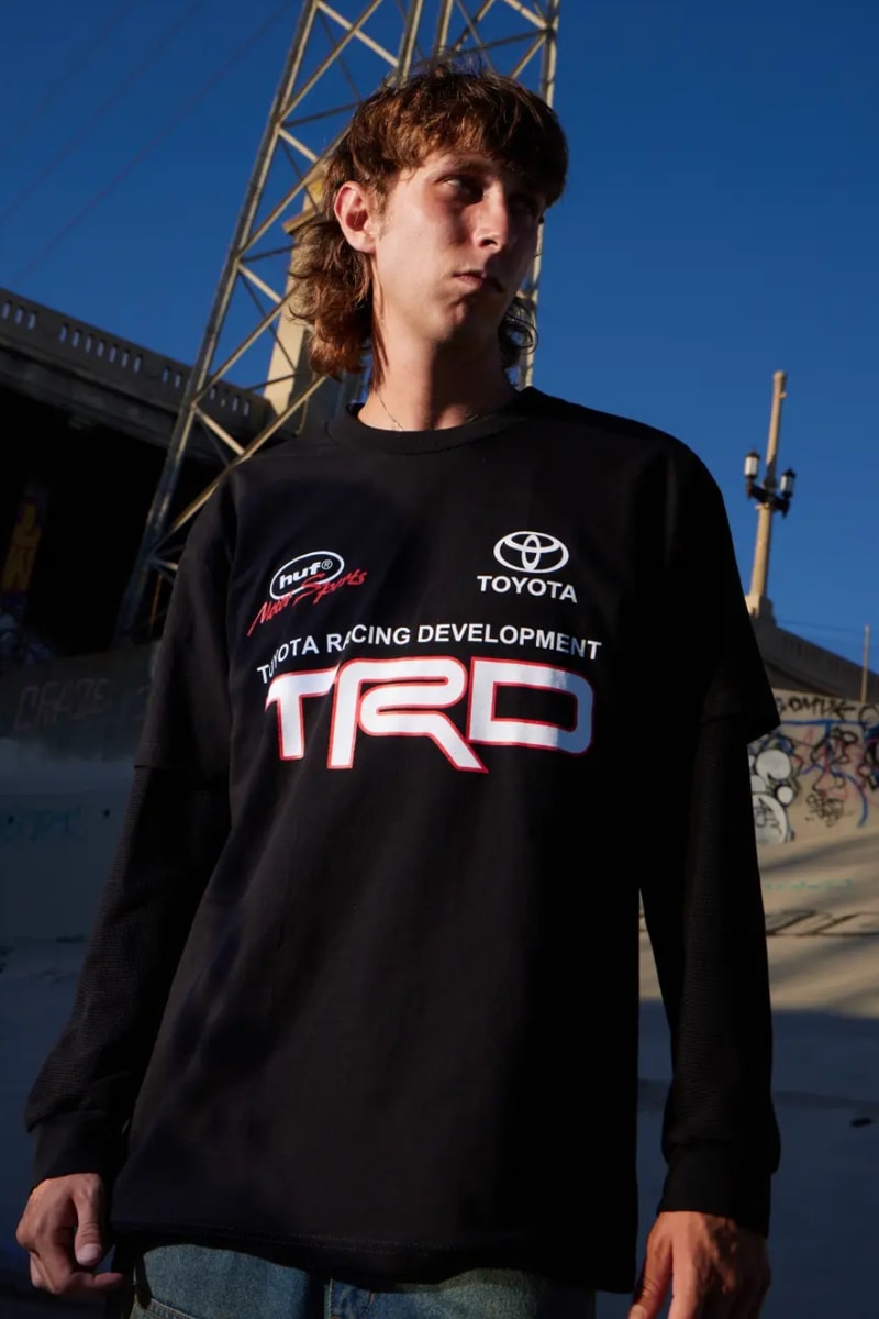 HUF Toyota Racing Development Collaboration Collection Release Info