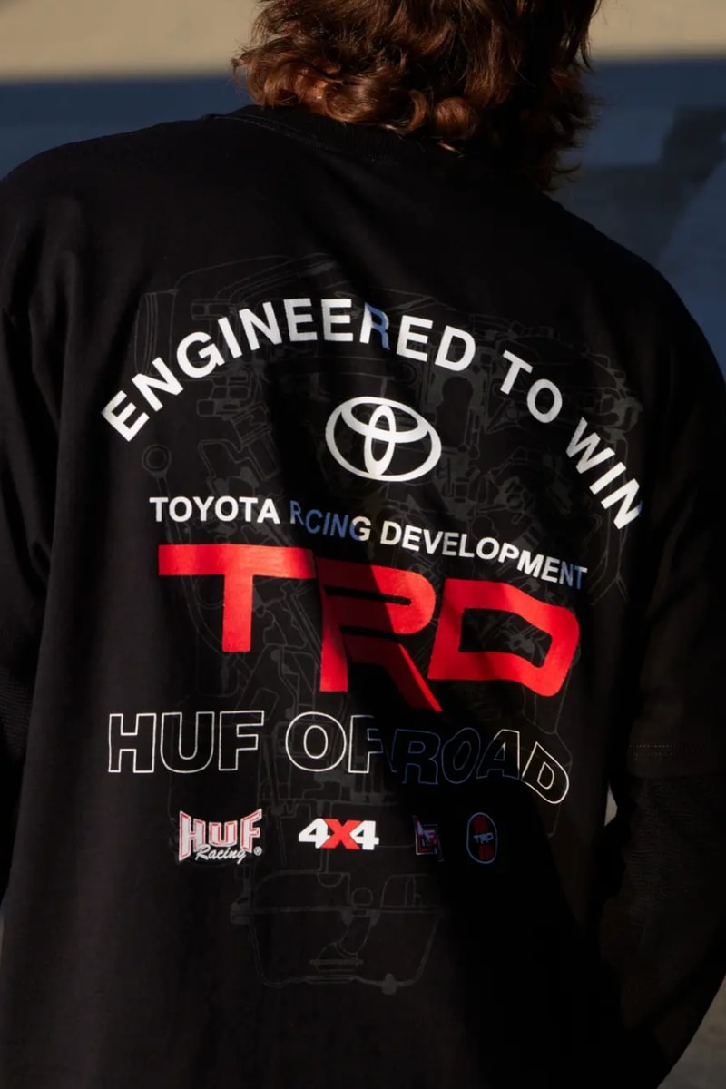 HUF Toyota Racing Development Collaboration Collection Release Info
