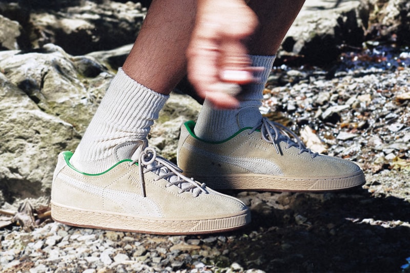 PUMA le PÈRE Suede “Gentle Man” 409077-01Cashew Brown-Silver Fog Collaboration Release Info