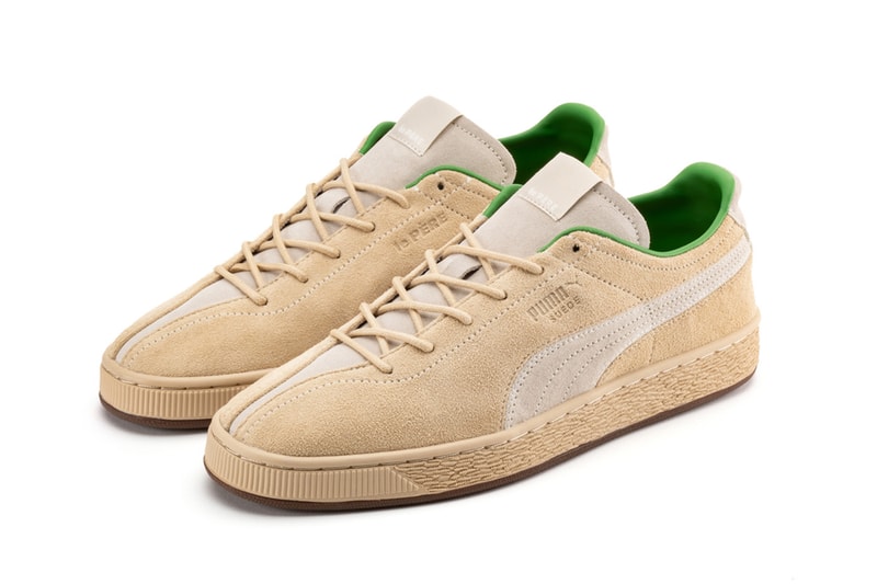 PUMA le PÈRE Suede “Gentle Man” 409077-01Cashew Brown-Silver Fog Collaboration Release Info