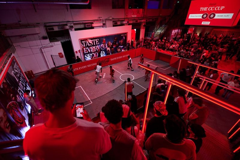 coca-cola cc cup london event tournament teams grassroots fan community central cee cole palmer pitch kit lab