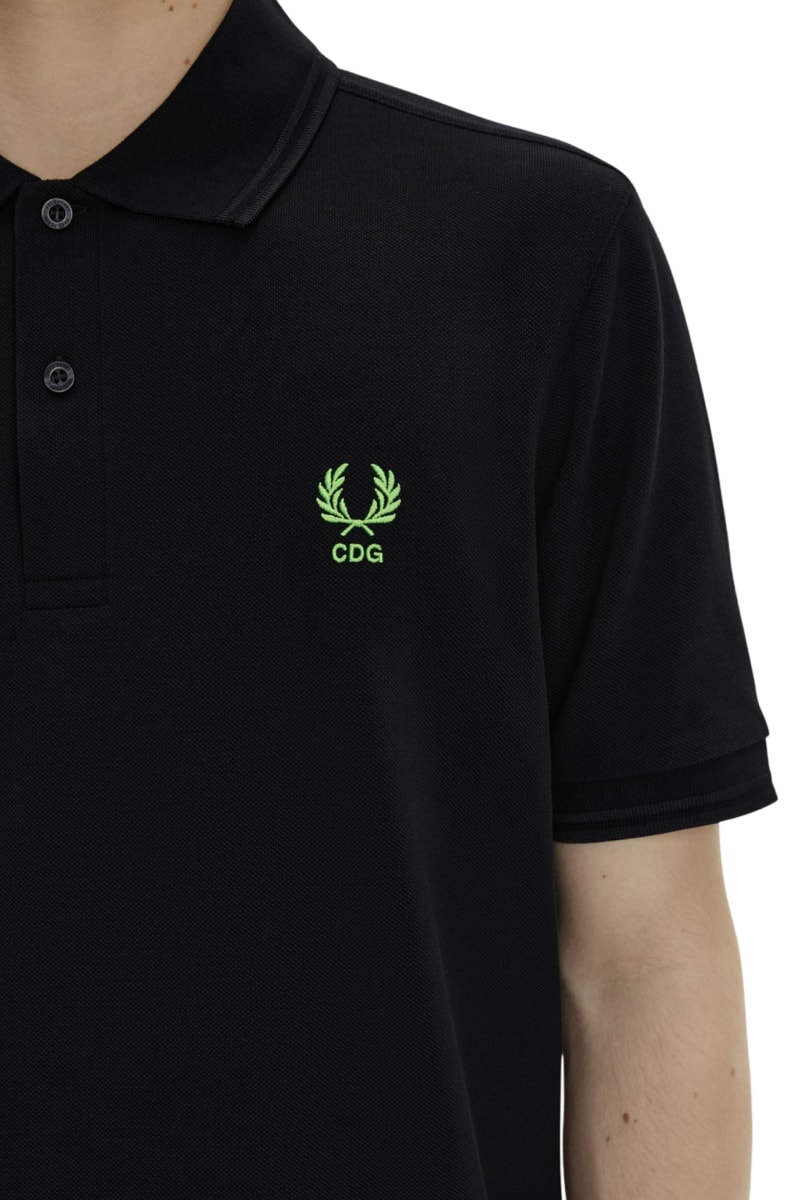 COMME des GARÇONS x Fred Perry Piqué Polo Shirts Release Info 