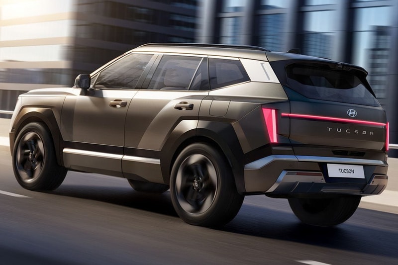 Hyundai 2027 Tucson SUV with boxy Art of Steel design and XRT trim accents