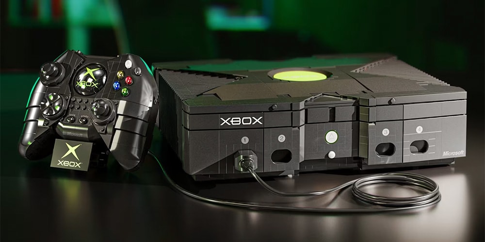 Mattel Integrates Secret Cheat Codes into 3509-Piece Xbox Replica