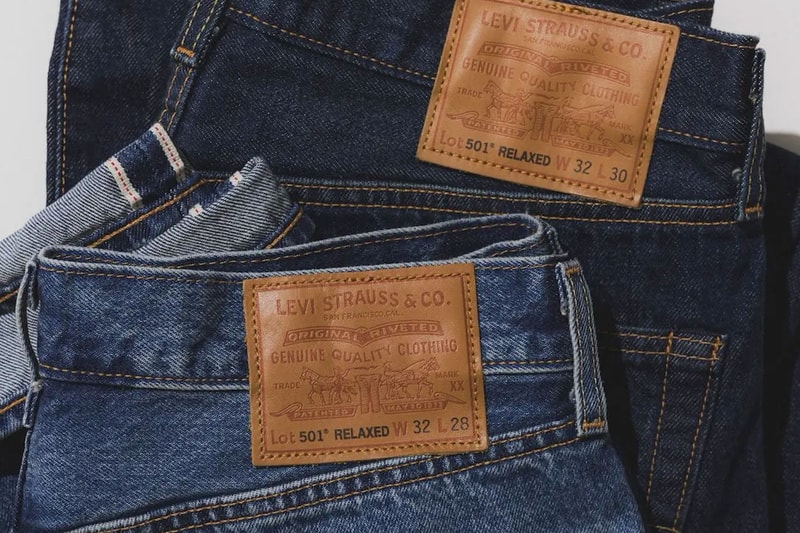 Levi's and BEAMS Unveil Exclusive 501 Limited Edition Jeans relaxed silhouette denim