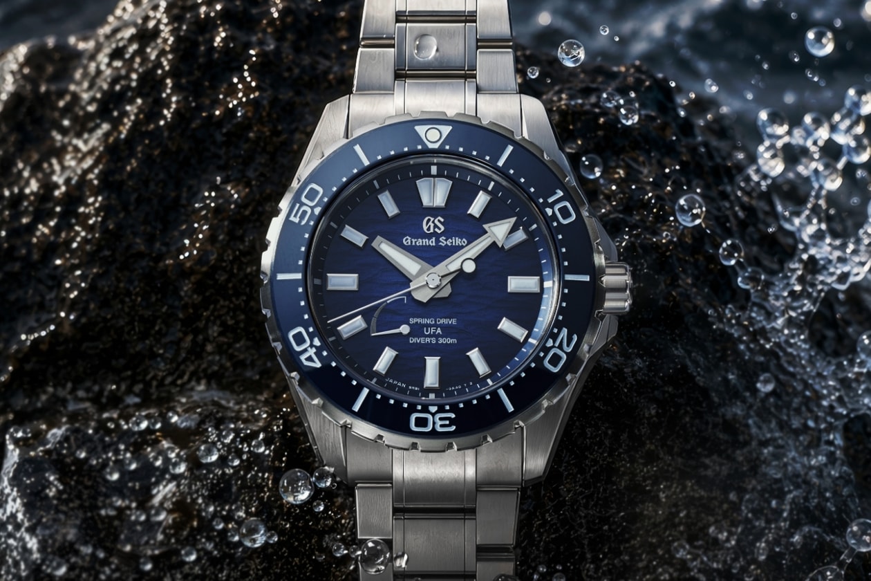 Grand Seiko 迄今最紧凑的潜水腕表：Spring Drive U.F.A. Ushio 300 资讯