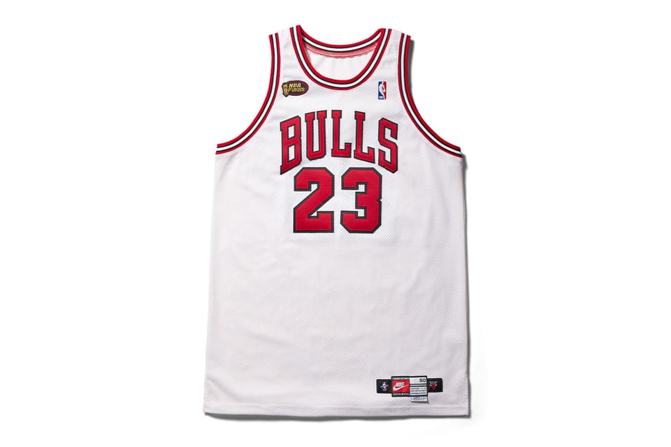 hypebeast.com - Joyce Li - Michael Jordan's 1998 NBA Finals Game 3 Jersey Heads to Auction at Pharrell's JOOPITER