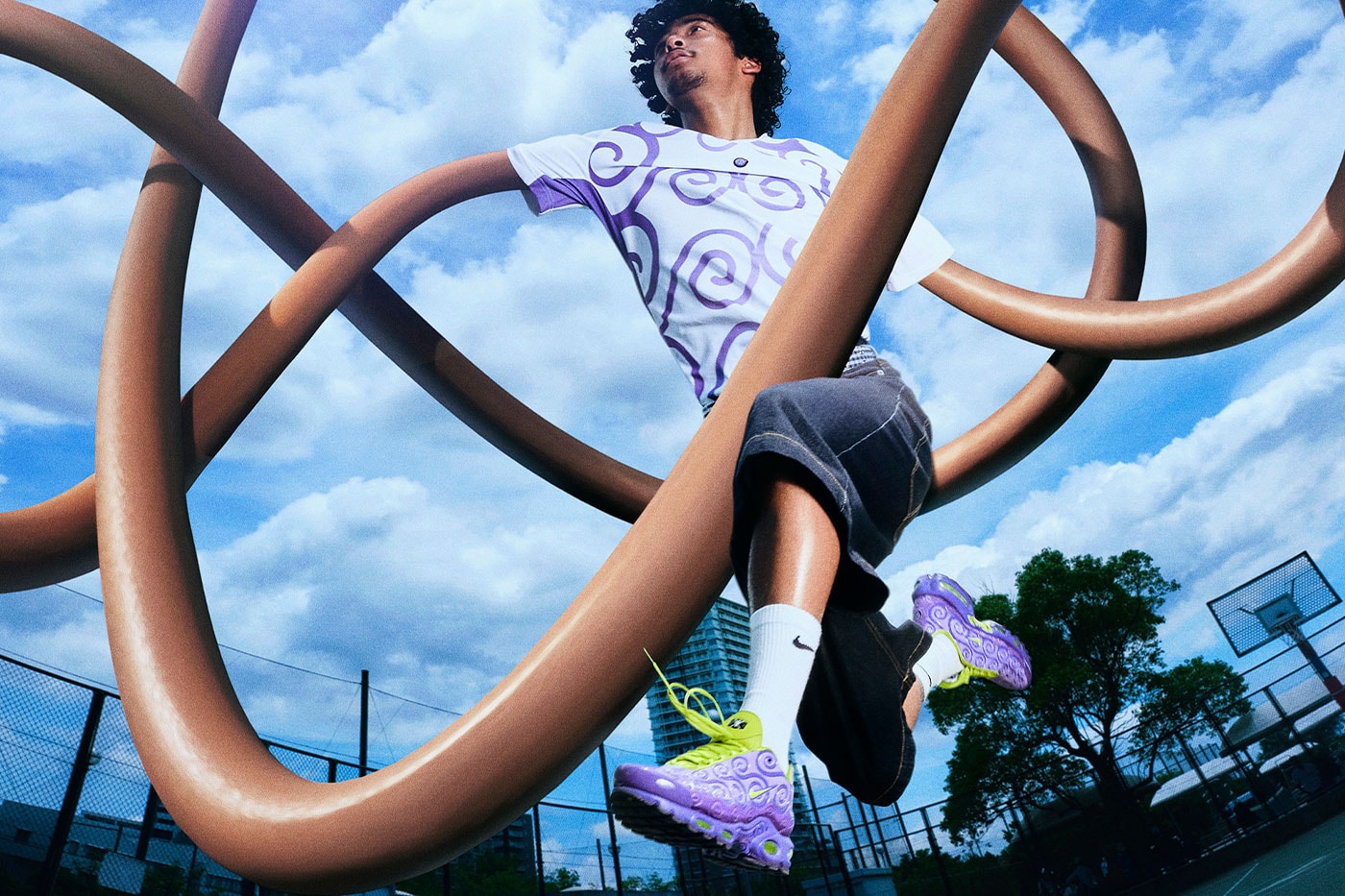 Nike Unveils Official 'One Piece' Footwear and Apparel Collection Nike Air Max Plus collaboration devil fruits manga anime