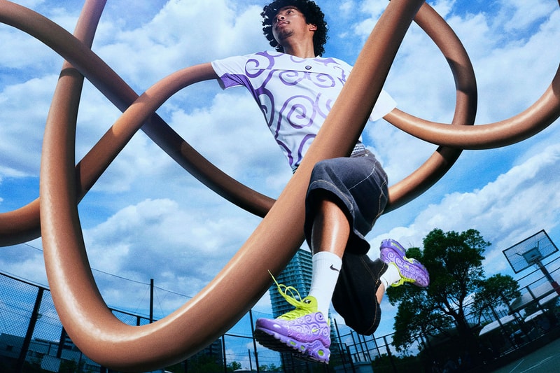 Nike Unveils Official 'One Piece' Footwear and Apparel Collection Nike Air Max Plus collaboration devil fruits manga anime