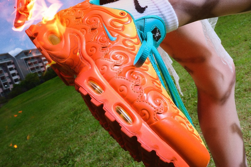 Nike Unveils Official 'One Piece' Footwear and Apparel Collection Nike Air Max Plus collaboration devil fruits manga anime