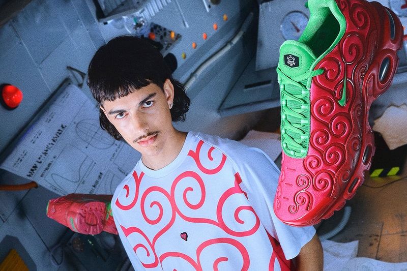 Nike Unveils Official 'One Piece' Footwear and Apparel Collection Nike Air Max Plus collaboration devil fruits manga anime