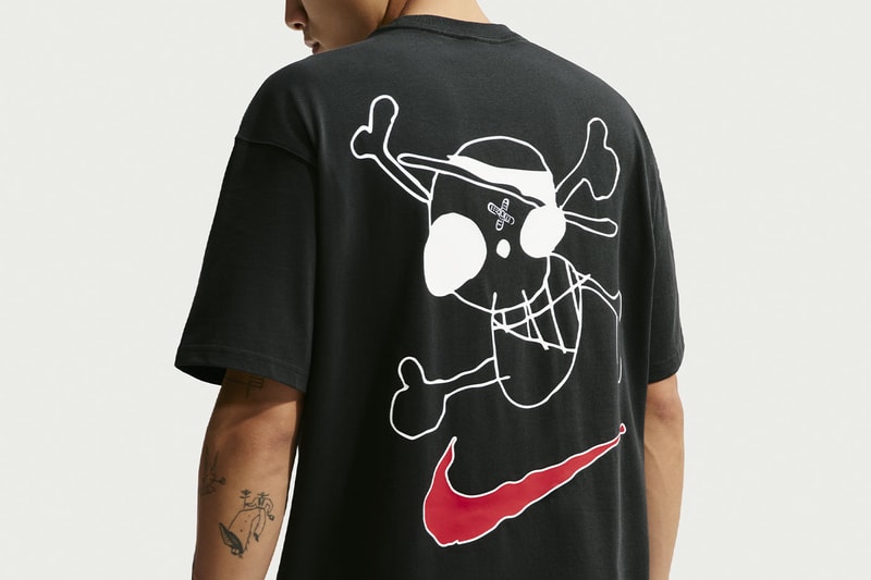 Nike Unveils Official 'One Piece' Footwear and Apparel Collection Nike Air Max Plus collaboration devil fruits manga anime
