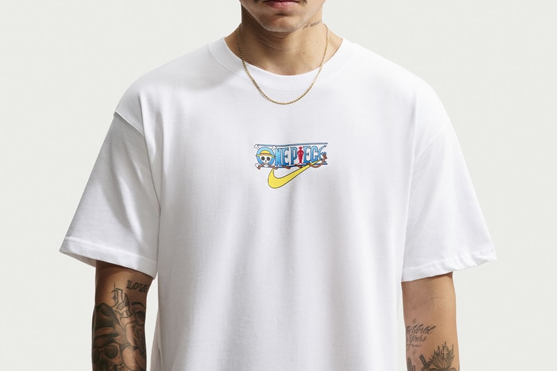 Nike Unveils Official 'One Piece' Footwear and Apparel Collection Nike Air Max Plus collaboration devil fruits manga anime