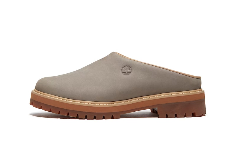 Timberland Transforms Its Iconic 6-Inch Boot Into the Heritage Clog suede tan brown cement grey black