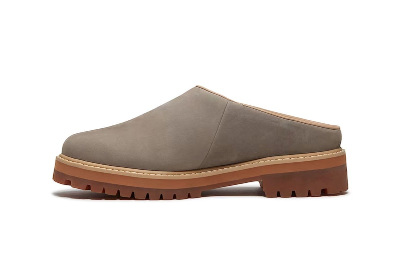 Timberland Transforms Its Iconic 6-Inch Boot Into the Heritage Clog suede tan brown cement grey black