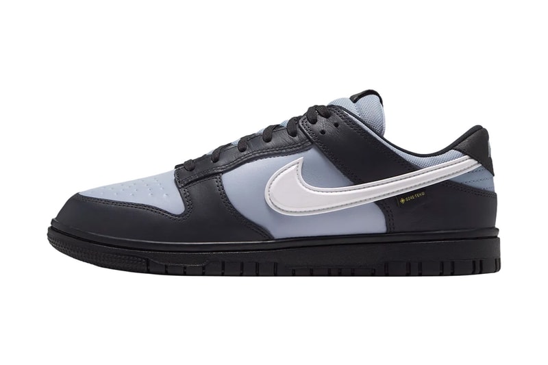 Nike Winterizes the Dunk Low With GORE-TEX and a Ring of Added Traction in "Oil Gray"