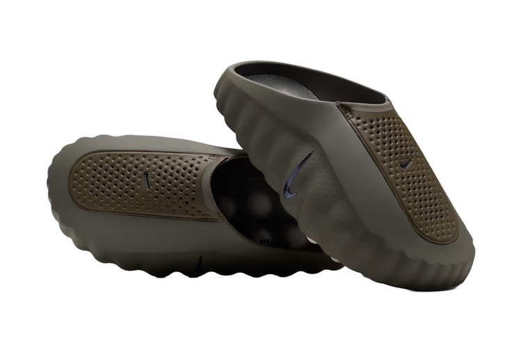 The Nike Mind 001 Brings the Sensory-Node Tech to a Slip-On in "Tarp Green"