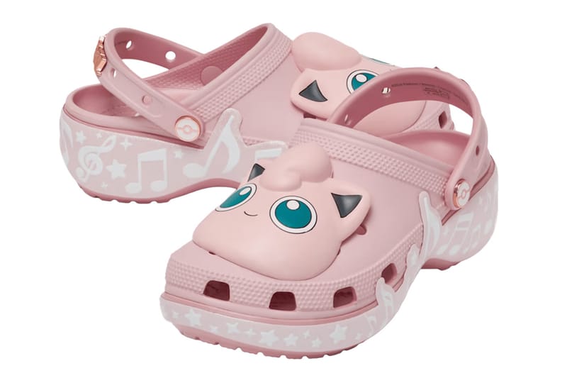 ‘Pokémon’ and Crocs Give Jigglypuff a Platform Sole and a Face-Molded Toe for the 30th Anniversary