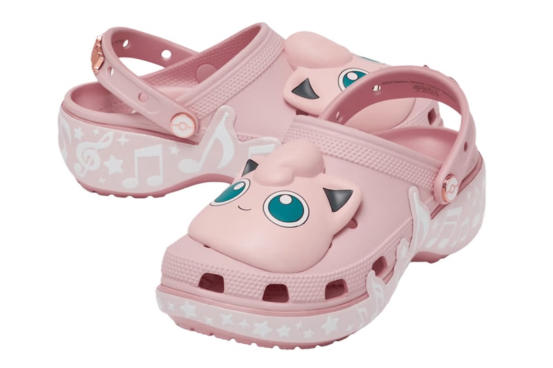 ‘Pokémon’ and Crocs Give Jigglypuff a Platform Sole and a Face-Molded Toe for the 30th Anniversary