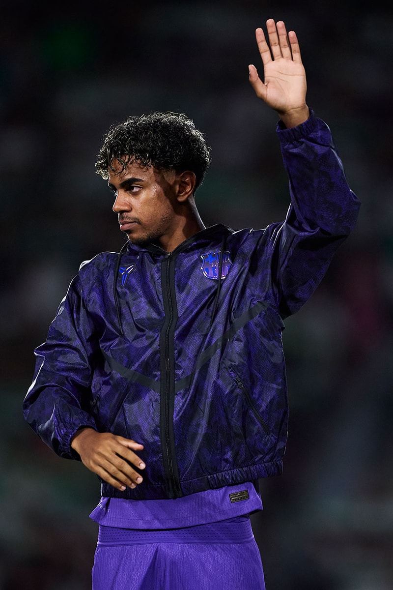 FC Barcelona Debuts Kobe Bryant-Inspired "Barça Mamba" Away Kit black mamba lamine yamal