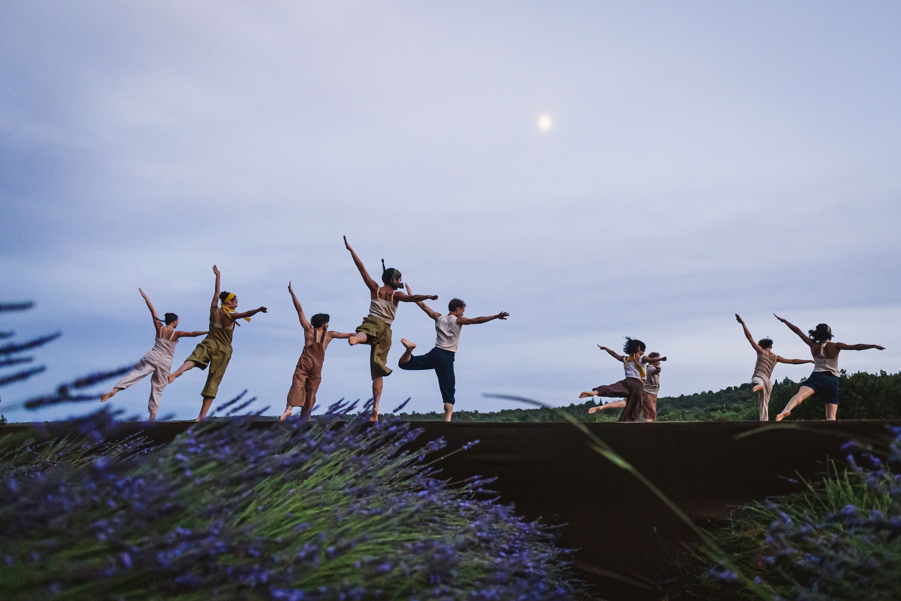 l'occitane en provence angelin prejlocaj ballet france one-off performance beauty skincare lavendar showcase oliver baussan one simple gesture