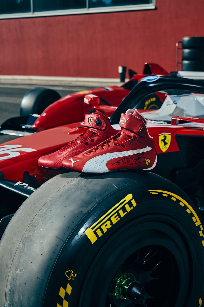 puma scuderia ferrari michael schumacher monza collection red motorsport grand prix jacket replica t-shirt speedcat proformula 1 lewis hamilton charles leclerc 