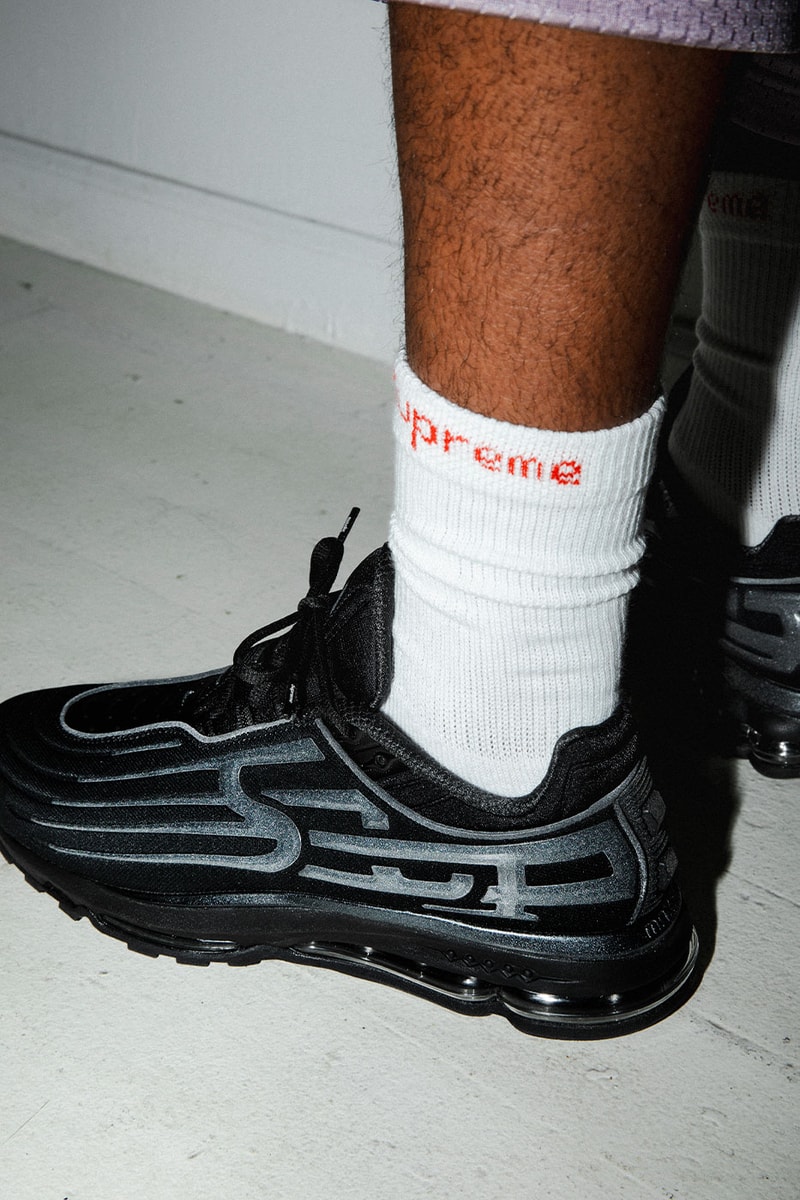 Supreme and Nike Unveil the Air Max 2001 Air Ecstasy Collaboration collaboration release info three colorways