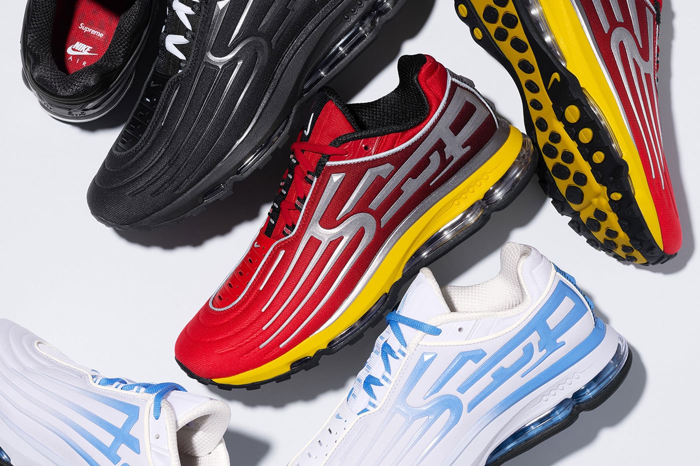 Supreme y Nike reviven los Air Max 2001 con una colaboración de tres colores