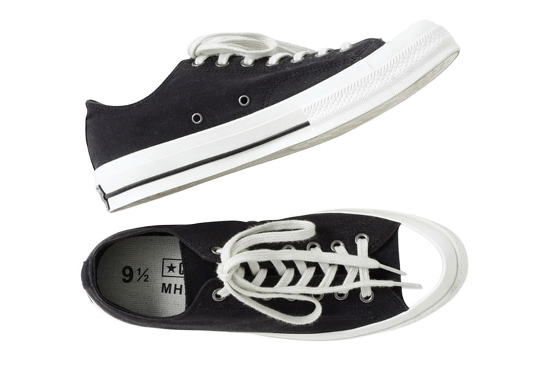 Converse MHL. Margaret Howell All Star LGCY OX Light Green Black Release Info