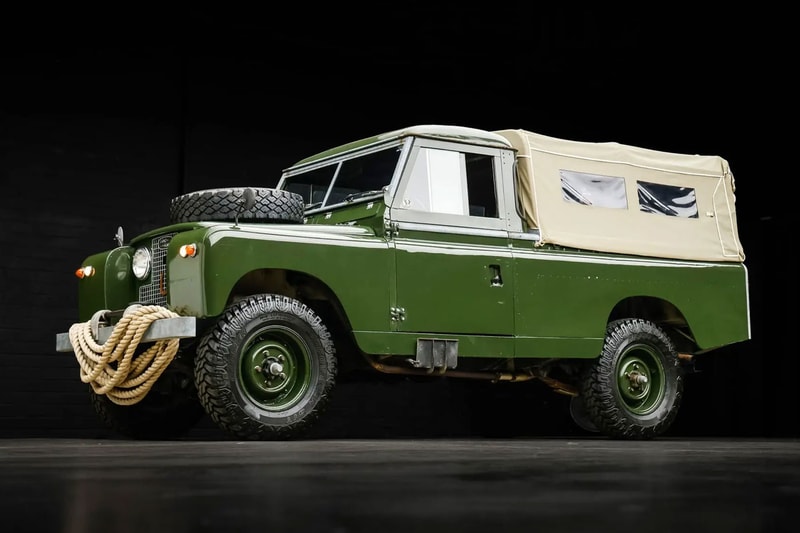 Daniel Craig and Rachel Weisz Want You to Own Their Rare 1959 Land Rover 109 Series II Pickup auction block bring a trailer