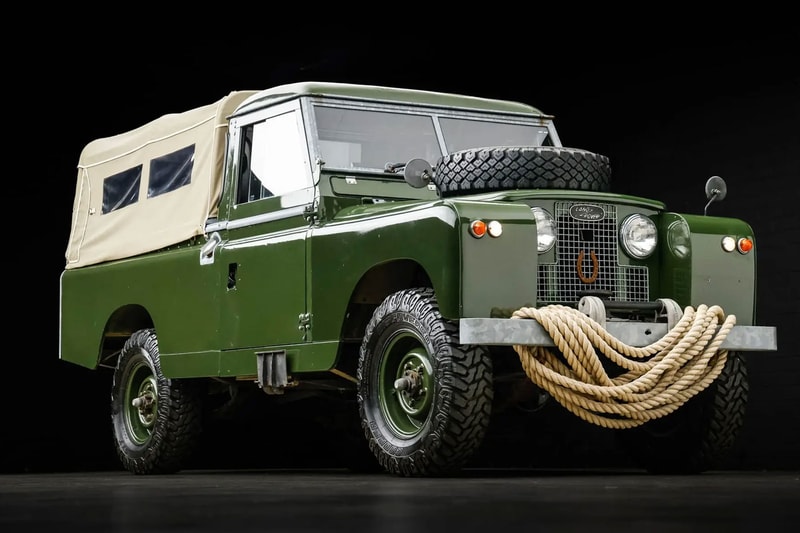 Daniel Craig and Rachel Weisz Want You to Own Their Rare 1959 Land Rover 109 Series II Pickup auction block bring a trailer